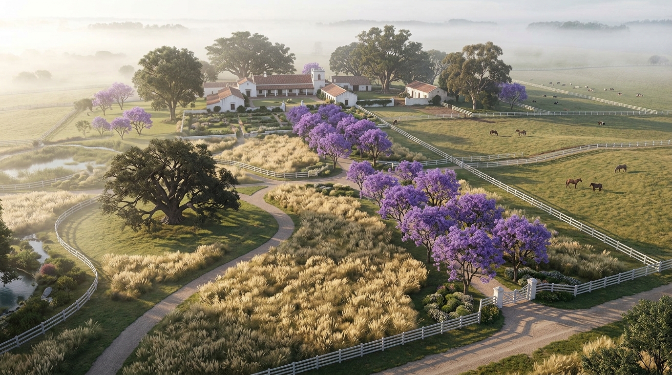 Masterplan Paisajistico Estancia Pampeana