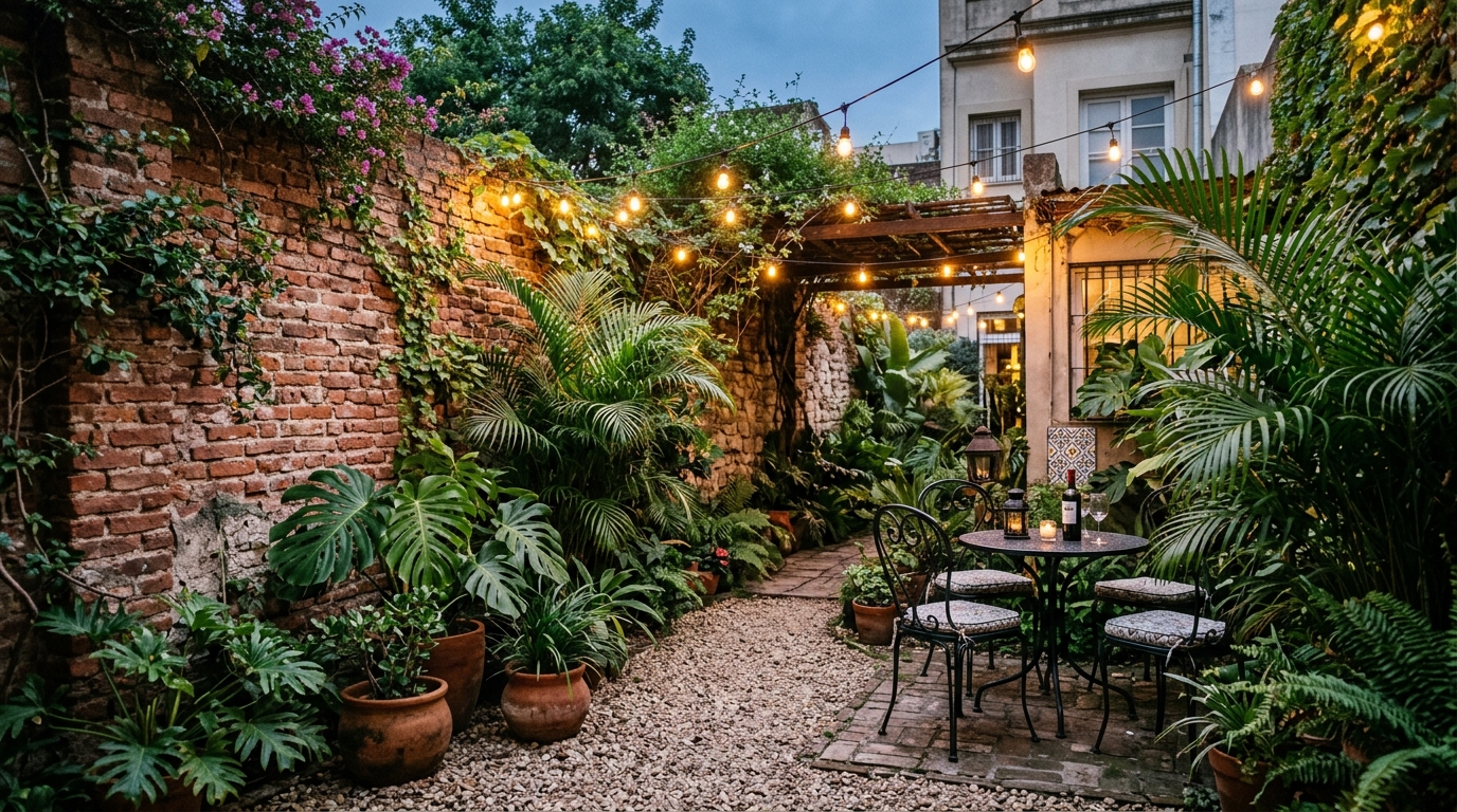Patio Urbano Biofilico Palermo Soho